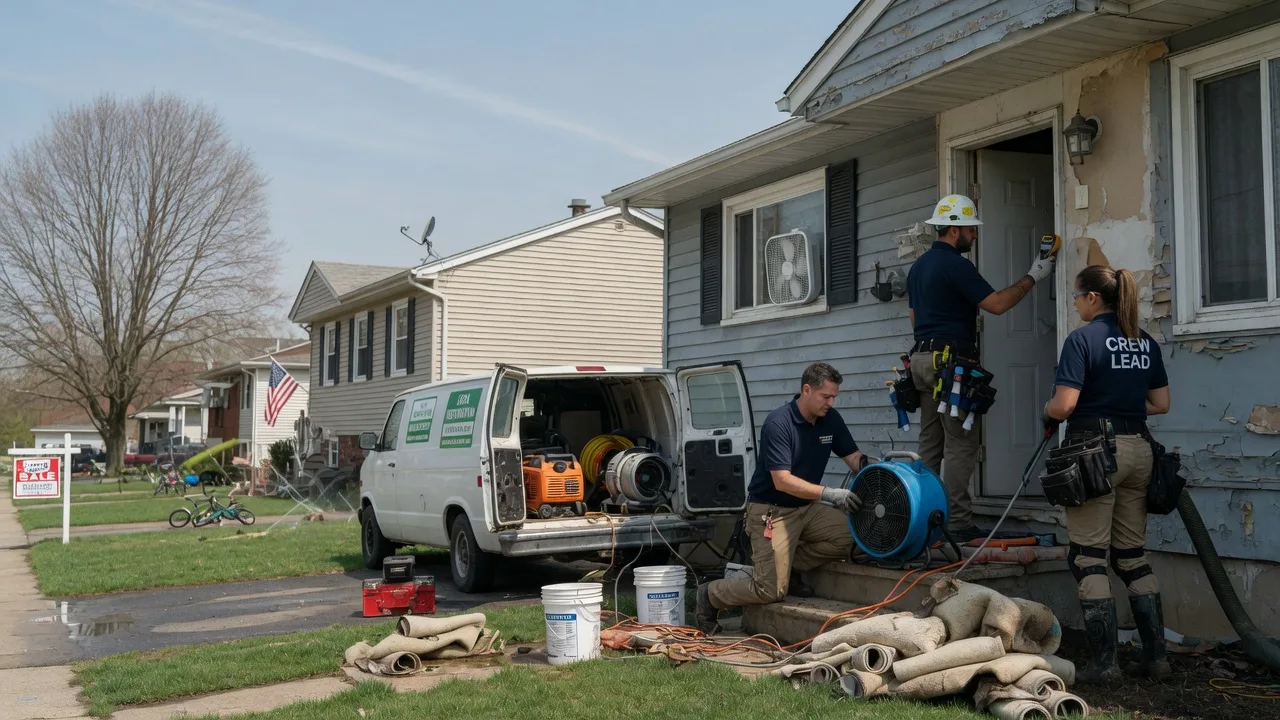 Flood Cleanup in Taftville, CT near me