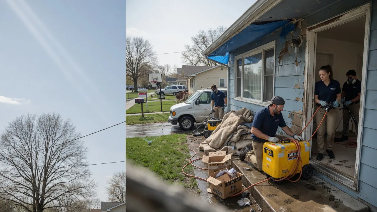 Basement Flood Cleanup in Taftville, CT near me
